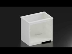 ダウンドラフト電気炊飯台の設置ビデオ