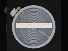 工業用金属メカニカル放射熱器 220V~240V 最大温度 ± 5%