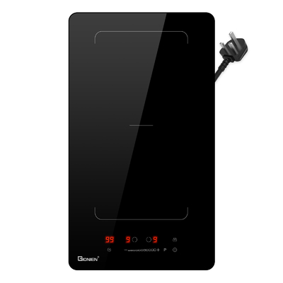 30cm 内蔵インダクションホブ 2ゾーン 柔軟なゾーン付きダブルインダクションホブ